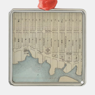 Lavallette City by the Sea, Squan Beach, NJ Metal Ornament