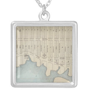 Lavallette City by the Sea, Squan Beach, NJ Silver Plated Necklace