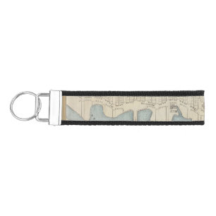 Lavallette City by the Sea, Squan Beach, NJ Wrist Keychain