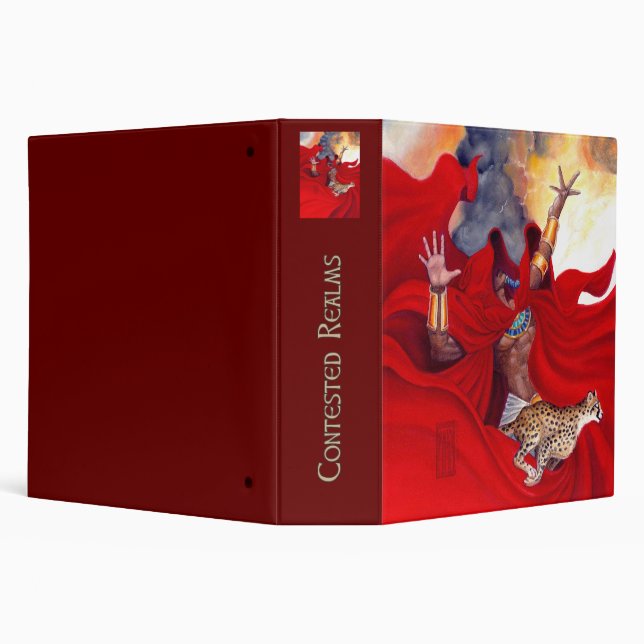 Lavamancer 3 Ring Binder (Background)