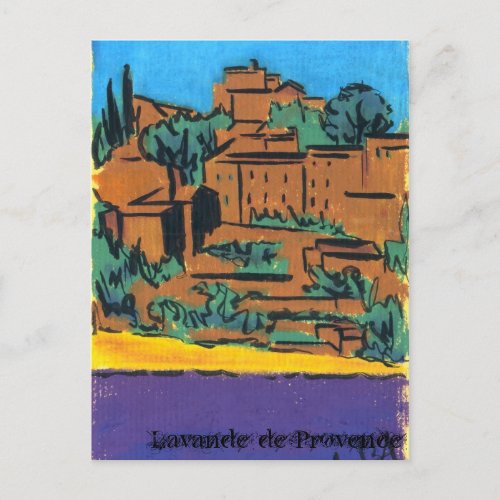Lavande de Provence Postcard