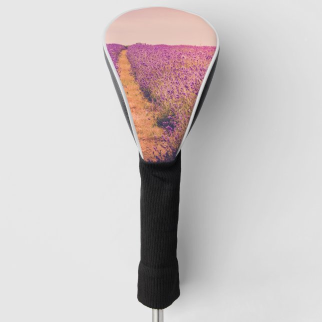 Lavander Golf Head Cover (Front)