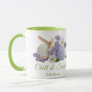 lavander Ice Cream Sandwich Day Mug