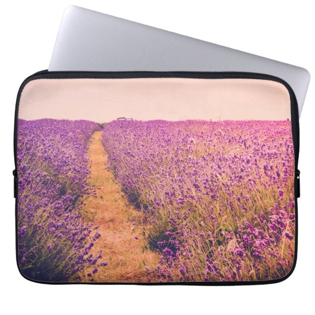 Lavander Laptop Sleeve (Front)
