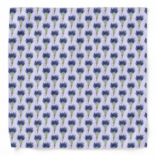 Lavandula Lavender Bunch Herb Purple Flower Garden Bandana