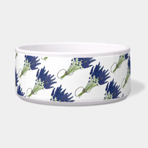 Lavandula Lavender Bunch Herb Purple Flower Garden Bowl