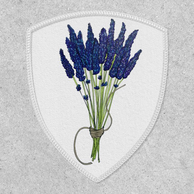 Lavandula Lavender Bunch Herb Purple Flower Garden Patch (Front)