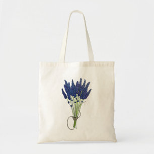 Lavandula Lavender Bunch Herb Purple Flower Garden Tote Bag