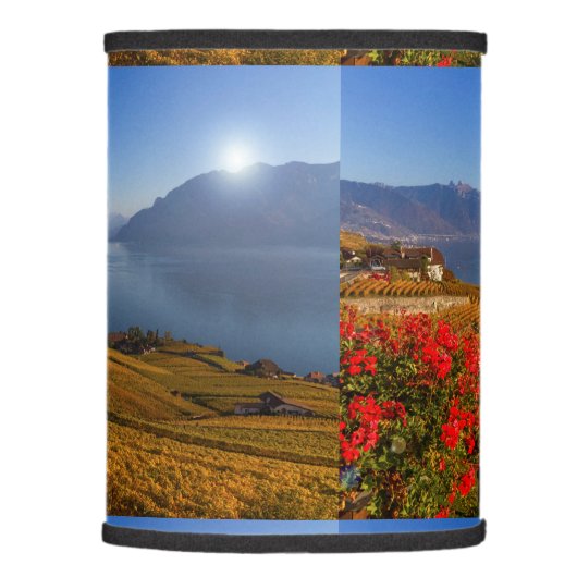 Lavaux region, Vaud, Switzerland Lamp Shade (Right)