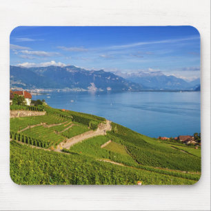 Lavaux region, Vaud, Switzerland Mouse Pad