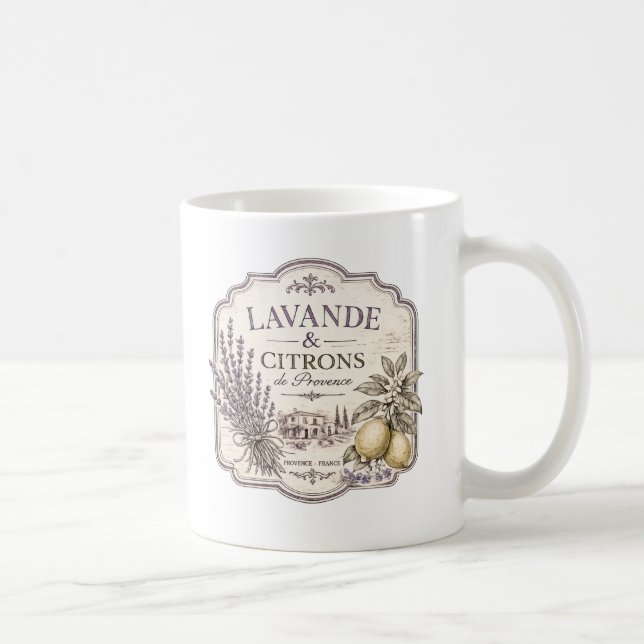 lavdande et citron mug  (Right)