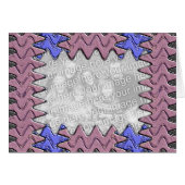 Lavendar and Blue Photo Frame (Front Horizontal)