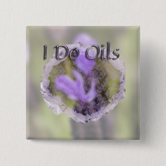 Lavendar and Lace Pinback Button
