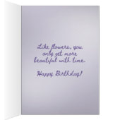 Lavendar Blooms Cards (Inside (Right))