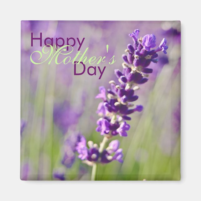 Lavendar • Happy Mother's Day Magnet (Front)