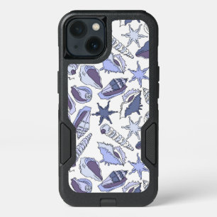 Lavendar Seashells iPhone 13 Case