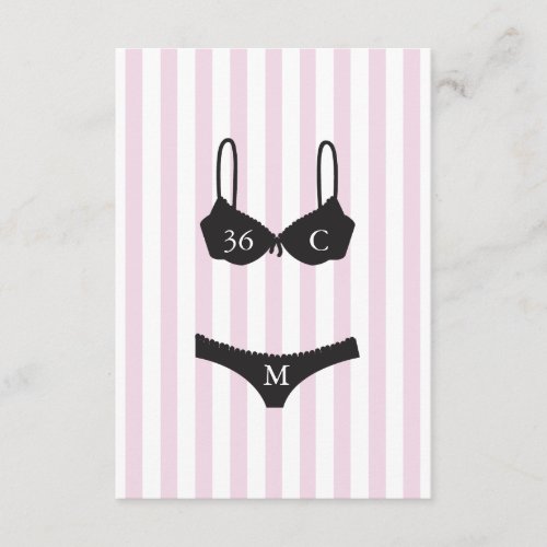 Lavendar  White Stripes Bachelorette Party Insert