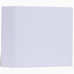 Lavender 3 Ring Binder