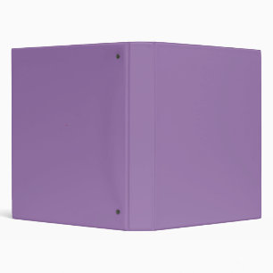 Lavender 3 Ring Binder