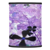Lavender Abstract Lamp Shade (Left)