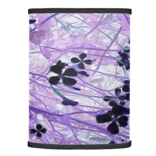 Lavender Abstract Lamp Shade (Right)