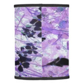 Lavender Abstract Lamp Shade (Back)