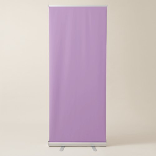 Lavender AD7682 Pastel Purple Retractable Banner