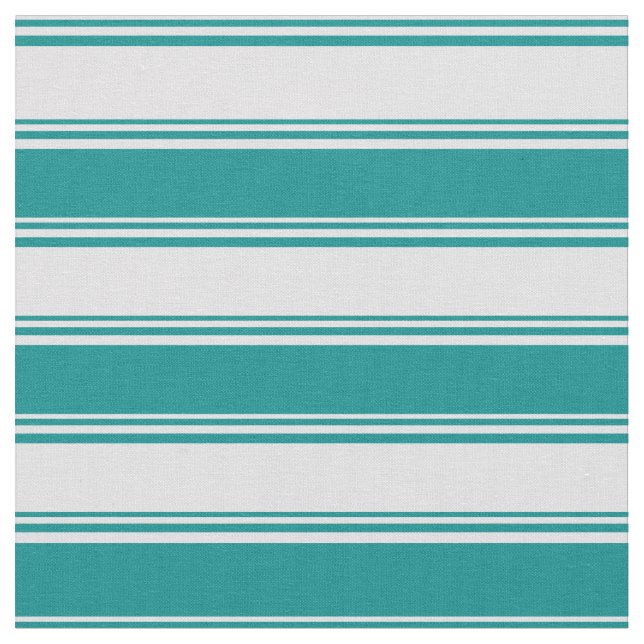 Lavender and Dark Cyan Pattern Fabric (Close Up)