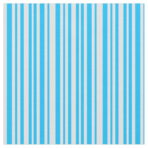 Lavender and Deep Sky Blue Lined Pattern Fabric