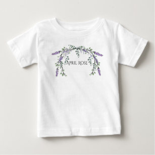 Lavender and Eucalyptus Baby T-Shirt