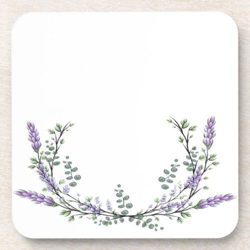 Lavender and Eucalyptus Beverage Coaster