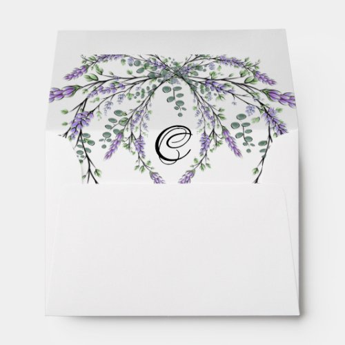Lavender and Eucalyptus Envelope