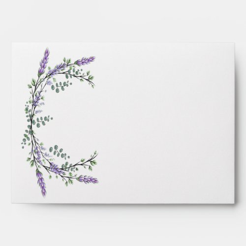 Lavender and Eucalyptus Envelope