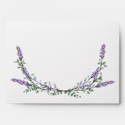 Lavender and Eucalyptus Envelope