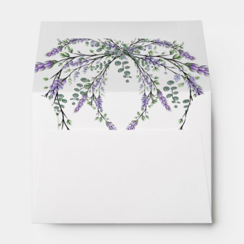 Lavender and Eucalyptus Envelope