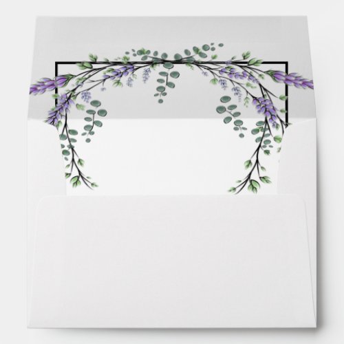 Lavender and Eucalyptus Envelope