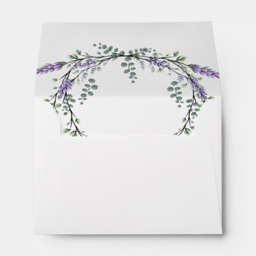 Lavender and Eucalyptus Envelope