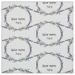 Lavender and Eucalyptus Fabric