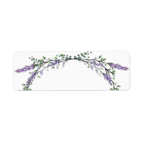 Lavender and Eucalyptus Label