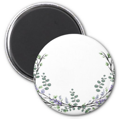 Lavender and Eucalyptus Magnet