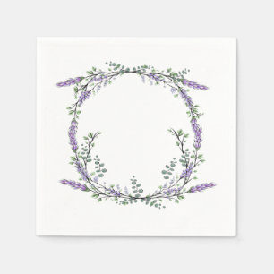 Lavender and Eucalyptus Napkins