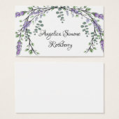 Lavender and Eucalyptus Paper (Front & Back)