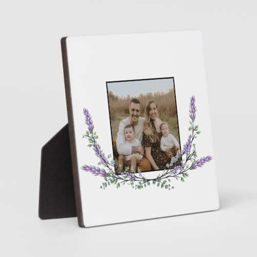 Lavender and Eucalyptus purple floral botanical Plaque