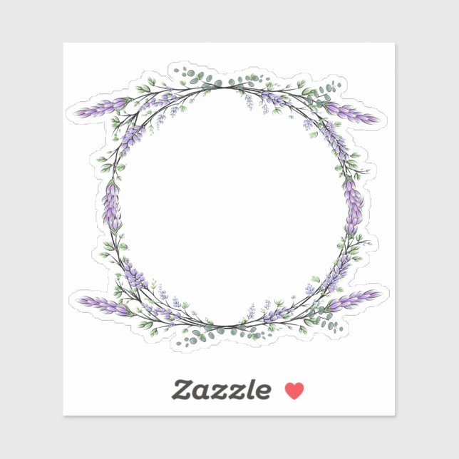Lavender and Eucalyptus Sticker (Sheet)