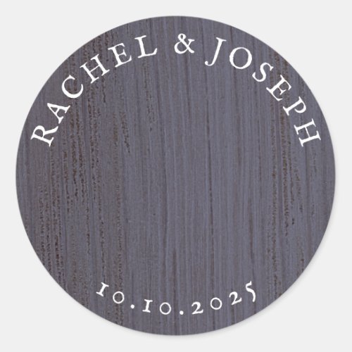 Lavender and Lace Vintage Classic Round Sticker