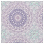 Lavender and Lilac Mandala Pattern Fabric