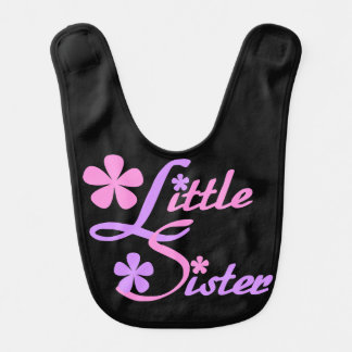 Lavender and Pink Little Sister Bib