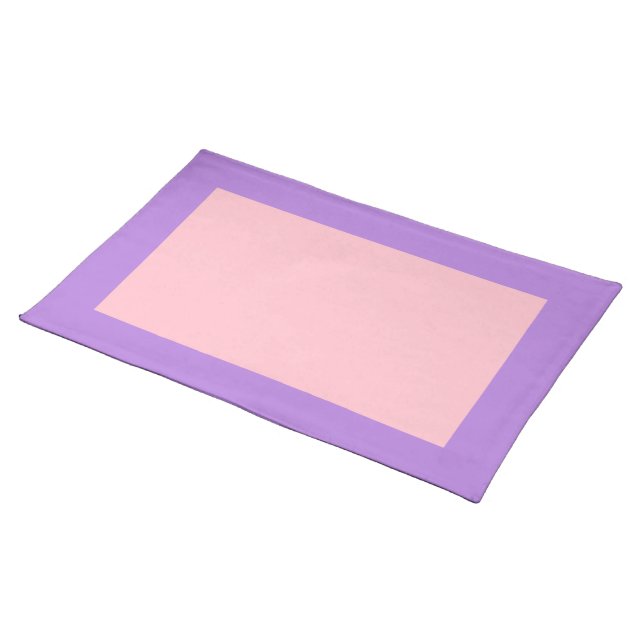 Lavender and Pink Placemat (On Table)