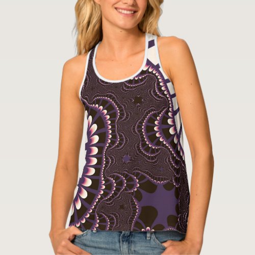 Lavender and Pink Remix Tank Top