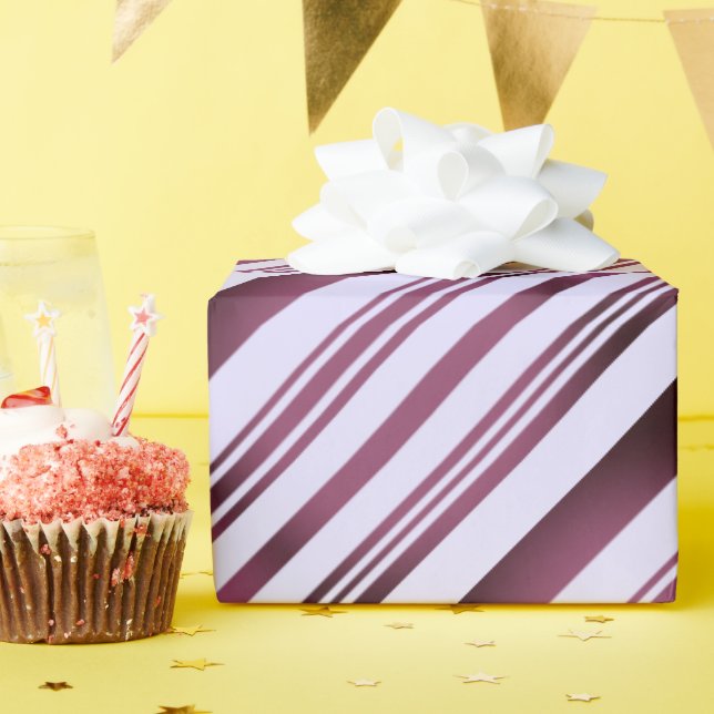 Lavender and Purple Elegant Stylish Wrapping Paper (Birthday Party)